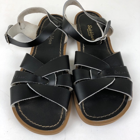 Salt Water Sandals by Hoy Shoes - The Salt Water Sandal Black Size 8
